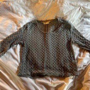 Women’s cropped sweater add-on Top medium